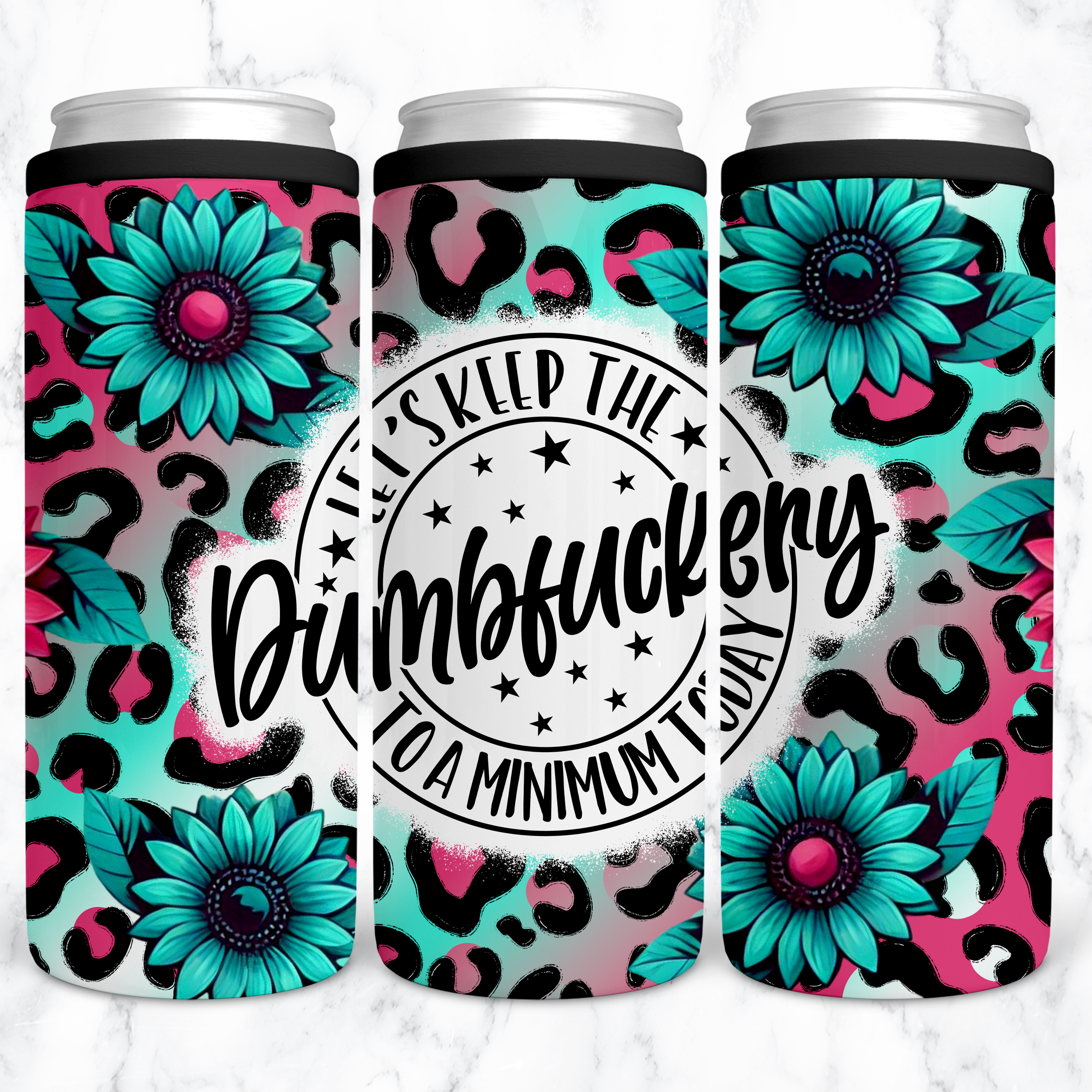 Skinny Can Holder- Insulated Stainless Steel