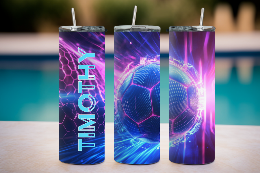20oz Skinny Tumbler - Choice of Custom Graphics