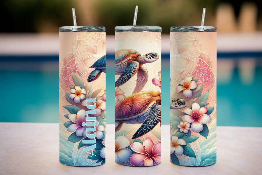 20oz Skinny Tumbler - Choice of Custom Graphics