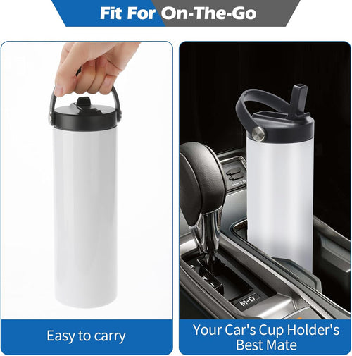 20oz Tumbler - Manual Flip Sports Top