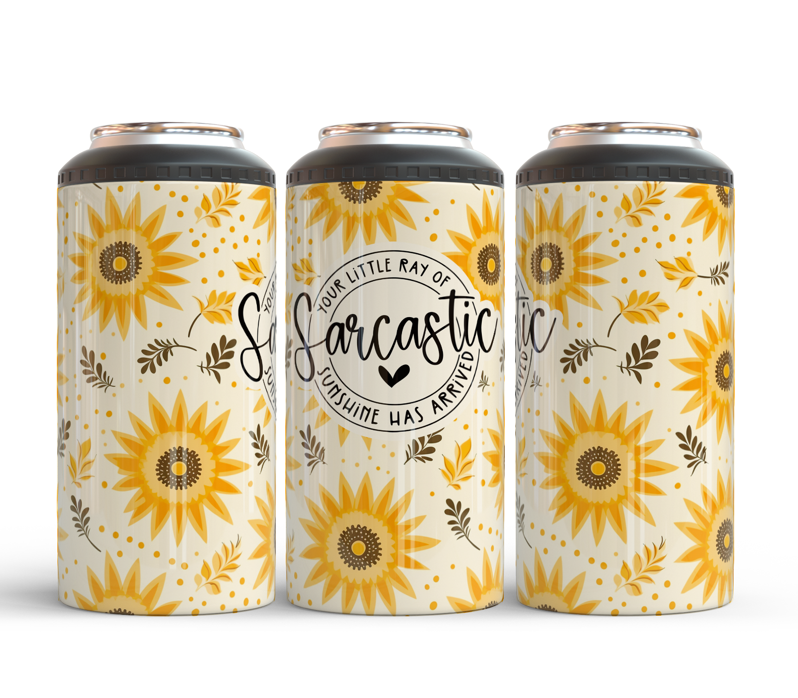 4-in-1 Stainless Steel Insulated Bottle/Can Holder